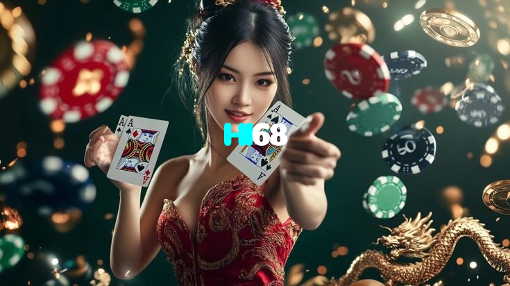 HI68 casino presented on mobile device in Pakistan with slots and live games